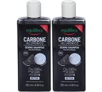 Equilibra® Carbone Ialuronico Dermo Shampoo 2x265 ml