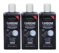 Equilibra® Carbone Ialuronico Dermo Shampoo 3x265 ml