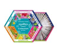 Equilibra, Cofanetto Tisane Funzionali, 60 bustine, 6 Varianti, Tisane Detox, En