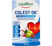 equilibra Colest-Ok Integratore per il Colesterolo 20 Compresse