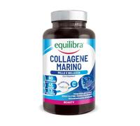 Equilibra, Collagene Marino Idrolizzato Naticol, 90 Compresse, 1200 mg Collagene per Dose, 80 mg Vitamina C per Dose, Collagene Tipo I e III, Mantenimento del Tono e dell'Elasticità della Pelle