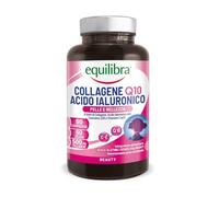 EQUILIBRA Collagene Q10 e Acido Ialuronico 90 Compresse - Integratore per pelle