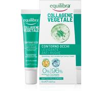 Equilibra, Collagene Vegetale Contorno Occhi Levigante Anti-rughe, 15 ml , Crema con Fitocollagene da Semi di Zucca e Collagen Amino Acids, Vitamina C, Pro-vitamina B5, Dermatologicamente Testato