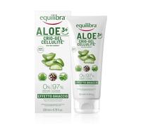 equilibra Corpo, Aloe Crio-Gel Cellulite, Gel Fresco a Base di Aloe Vera e Aloe
