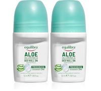 Equilibra Corpo, Aloe Ialuronica Deo Roll On, Deodorante Adatto per Pelli Sensibili con Complesso Anti-odore, a Base di Aloe e Acido Ialuronico, 50 ml (Confezione da 2)