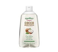 Equilibra Corpo, Cocco Bagno-Doccia, Bagnoschiuma Delicato ad Azione Nutriente e Idratante, Adatto a Tutta la Famiglia, con Tensioattivi di Origine Vegetale e Estratto di Cocco, 1000 ml