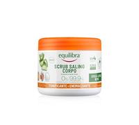 Equilibra Corpo, Scrub Salino Tonificante Energizzante, Scrub Corpo Tonificante ed Esfoliante, per una Pelle Levigata e Nutrita, con Mix di Sali Marini, Oli Naturali ed Estratti Vegetali, 600 g