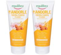 Equilibra® Crema Corpo Fluida Mandorle 2x200 ml Crema