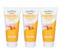 Equilibra® Crema Corpo Fluida Mandorle 3x200 ml Crema