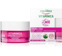 Equilibra, Crema Viso Anti-Aging Rassodante Vitaminica, con Complesso Multivitaminico, Oli di Tè e Rosa Mosqueta, Dona Tono, Elasticità e Luminosità alla Pelle del Viso, 50 ml