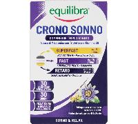 Equilibra Crono Sonno 30 Compresse Integratore di Melatonina per Rilassamento e Sonno