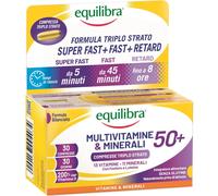 Equilibra Equilibra Multivitamine&Minerali 50+ - Integratore Di Vitamine E Minerali 30 Compresse