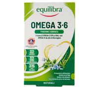 equilibra - Equilibra Omega 3-6, 32 perle Vitamine 38.4 g unisex