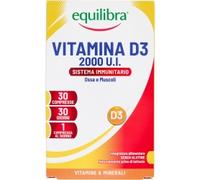 Equilibra - Equilibra Vitamina D3 2000 UI 30 Compresse - Integratore Immunostimolante