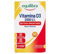 equilibra - Equilibra Vitamina D3, 30 cpr Vitamine e sostanze vitali 2.43 g unisex