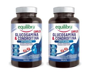 Equilibra Glucosamina & Condroitina 90 Compresse 2x144 g