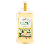 equilibra Igiene Dentale, Zenzero Collutorio Freschezza Intensa, Collutorio a Base di Estratto di Zenzero, Protegge Da Carie e Tartaro, Assicura un Alito Fresco, Protegge dai Batteri, 500 ml