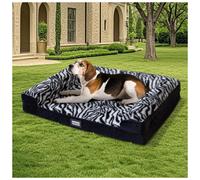 Equilibra il letto di cane ortopedico per cani di grande comoda divani per cani con copertura lavabile rimovibile e cassa di uova di fodera impermea