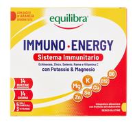 Equilibra Immuno Energy Potassio & Magnesio Integratore Difese Immunitarie 14 Bu