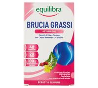 EQUILIBRA Brucia Grassi 40 Compresse - Integratore Per Il Peso Corporeo