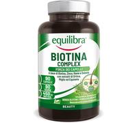 Equilibra Integratori Alimentari, Biotina Complex, Benessere di Capelli e Unghie