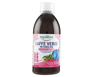 equilibra Integratori Alimentari, Caffè Verde Metabolico, Integratore per l'Equilibrio del Peso Corporeo, con Tè Verde, Ananas, Betulla, Tarassaco e Caffè Verde, 500 ml