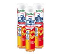 Equilibra Integratori Alimentari, Più Vitamine e Minerali, Integratore Multivita