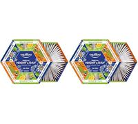 Equilibra Integratori Alimentari Tisane, Cofanetto Night & Day Collection, 100% Ingredienti Funzionali, Selezione di 3 Diverse Tisane, Materiali 100% Riciclabili, Box Regalo, 60 Filtri