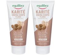 Equilibra® Karitè Crema Corpo Fluida 2x200 ml Crema