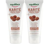 Equilibra Karité Crema Mani 2x100 ml Crema