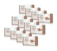 equilibra Karité Sapone 100% vegetale, 100 g, Pacco da 12