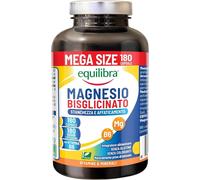 Equilibra Magnesio Bisglicinato 180 Capsule 250mg con Vitamina B6 Scorta 6 Mesi