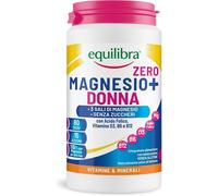 Equilibra Magnesio Donna Zero Zuccheri 200g in Polvere 3 Sali di Magnesio
