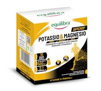 Equilibra Magnesio e Potassio Sport, Con Elettroliti e Carboidrati,10 Buste