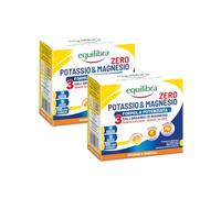 Equilibra Magnesio e Potassio Zero Zuccheri 3 Formula Potenziata,36 Bustine