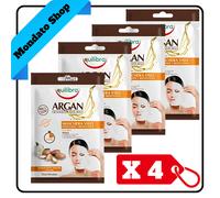 EQUILIBRA MASCHERA VISO IDRATANTE ARGAN MONODOSE 20gr (X4)