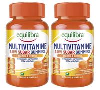 Equilibra Multivitamine Gummies Low Sugar Gusto Tropical 2x90 g