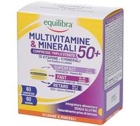 Equilibra Multivitamine & Minerali 50+ Comrpesse Triplo Strato Bipack