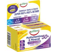 equilibra Multivitamine & Minerali 50+ Integratore di Vitamine e Minerali 30 Compresse