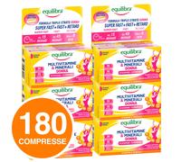 Equilibra Multivitamine Minerali Donna Integratore con Vitamina C Ferro Magnesio