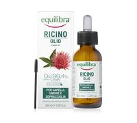 Equilibra Olio di Ricino Capelli Unghie Sopracciglia 100 ml Olio
