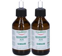Equilibra Olio di Rosmarino Capelli 2x100 ml