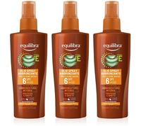 Equilibra Olio Spray Abbronzante SPF6 3x150 ml