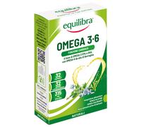 Equilibra Omega 3+6 funzione cardiaca e cerebrale 32 capsule