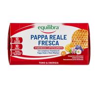 Equilibra Pappa Reale Fresca - Integratore con Vitamine B e Miele Millefiori - 10 flaconcini 150 ml