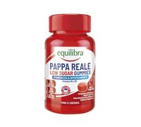 Equilibra, Pappa Reale in Gummies Low Sugar, per Vegetariani, Integratore Stanchezza, Energia e Sistema Immunitario, Pappa Reale Bambini 6+, a Base di Pectina, Senza Glutine, Gusto Lampone, 30 Gummies