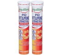 Equilibra® Più Vitamine e Minerali 2x86 g Compresse effervescenti