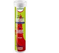 Equilibra Integratore Più Energia - Vit B,C,E,Biotina - Gusto Agrumi, 20 compresse effervescenti