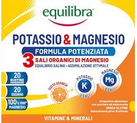 equilibra - Equilibra Potassio & Magnesio 3, 20 buste Vitamine 104 g unisex