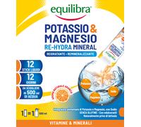 Equilibra POTASSIO & MAGNESIO RE HYDRA MINERAL 12 STICK